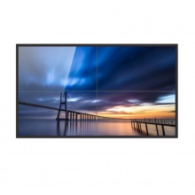 藍舟98寸110寸140寸液晶拼接屏窄邊拼縫會議監(jiān)控觸摸拼接一體機